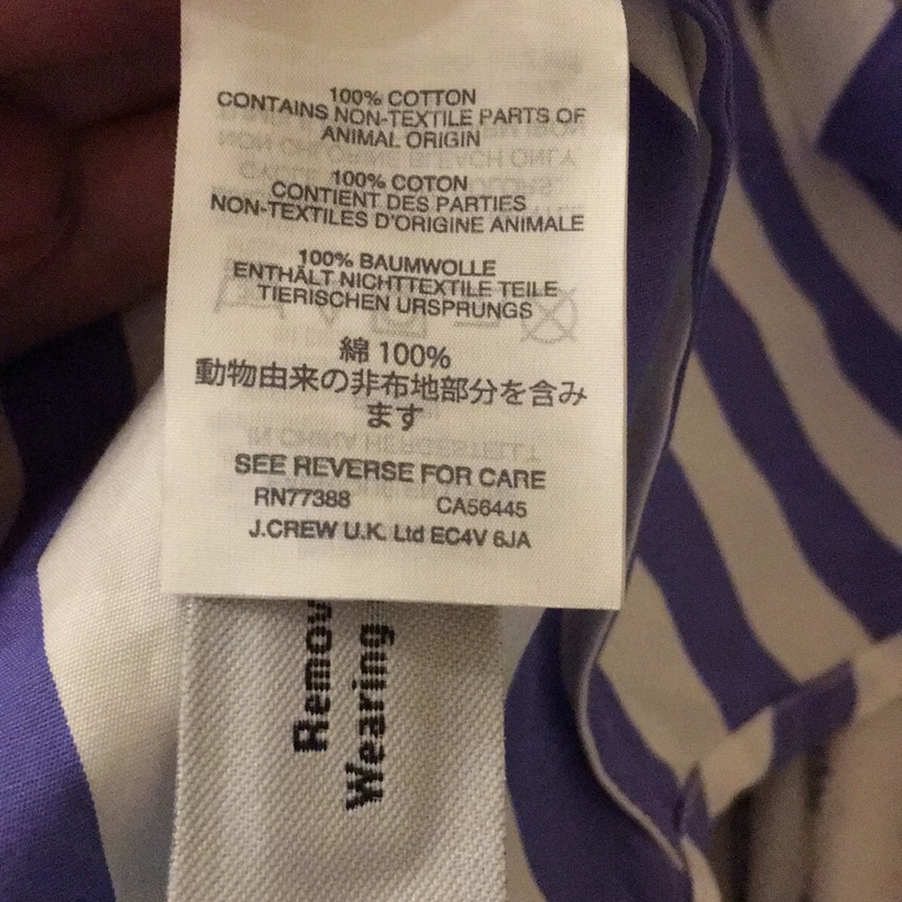 HOST PICK J. Crew collection Thomas Mason  shirt - Picture 8 of 8